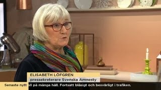 Amnesty om att legalisera prostitution  Nyhetsmorgon TV4 [upl. by Cassi]