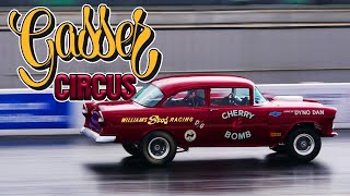 Gasser Circus  NSRA Hot Rod Drags 2023  Santa Pod Raceway [upl. by Adnalohs]