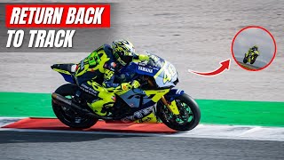 Valentino Rossi COMEBACK to Track  Ride Of Legends [upl. by Edlihtam]