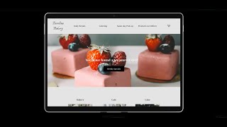 User Flow Berolina Bakery  Website UX Redesign [upl. by Suolekcin]