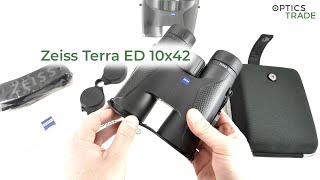 Zeiss Terra ED 10x42 binoculars review  Optics Trade Reviews [upl. by Charpentier]