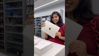 New Apple MacBook😍  New laptop unboxing Kodumaigal😌colour pudichuruka guys😌 ytshorts [upl. by Leffert]