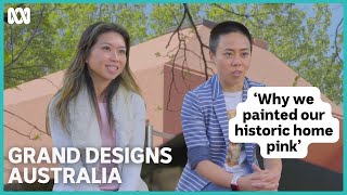 A historic house thats loud proud and pink  Grand Designs Australia  ABC iview [upl. by Eleph192]