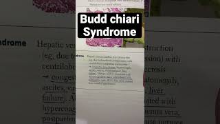 Budd chiari syndrome USMLE first aid FCPS PART one Step one PLAB [upl. by Tiebold]