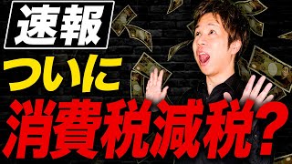 【緊急】現在、話題の「あの人」が急な減税を発言！今後の税制の展開を徹底解説！ [upl. by Rahsab537]