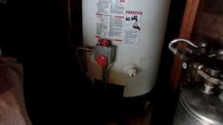 After 17 years Rheem Water heater starts leaking on the gas burner [upl. by Thant922]