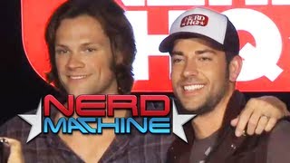 Conversation with Jared Padalecki  Nerd HQ 2011 HD  Zachary Levi [upl. by Hannover]