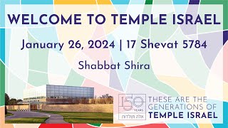 Shabbat Shira  January 26 2024 [upl. by Aved]