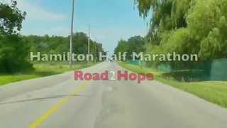 Hamilton Half Marathon Road2Hope Hamilton Ontario [upl. by Timothea]