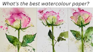 Watercolour Paper  Tested amp Explained  For Beginners [upl. by Noiram]