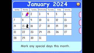 Starfall Calendar January 2024 is here [upl. by Bandur]