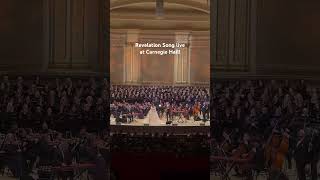 Revelation Song live at Carnegie Hall 😭🙌🏼 worship worshipmusic christianmusic [upl. by Grantley125]