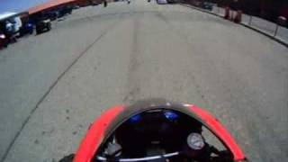 Ducati Desmosedici RR onboard in Autoclub Speedway Fontana CA [upl. by Dayna]