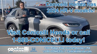 Introducing the 2024 Honda HRV  Hondas GameChanging Crossover  Conicelli Honda of Conshohocken [upl. by Melak665]