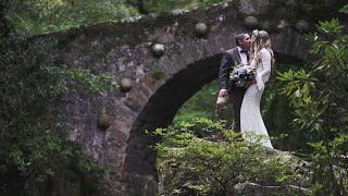 Irish Forest Elopement Wedding  Tollymore Forest Newcastle [upl. by Dario]