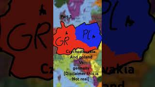 Poland and Czechoslovakia vs Germany part 1 mapping music country poland germany viral shorts [upl. by Teague842]