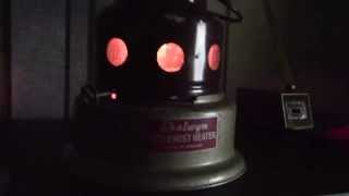 Vintage British Chalwyn AntiFrost Kerosene Heater [upl. by Nerrag]