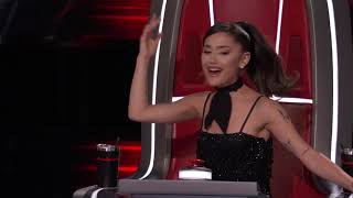 ARIANA GRANDE songs in The Voice [upl. by Gorden]