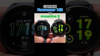 【GARMIN】Forerunner 165 vs vivoactive 5！ガーミンエントリー向けの2モデルを比較【詳細レビューは本編動画へ】 [upl. by Tnayrb]