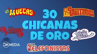 Los Muecas Los Telefonistas Grupo Vennus Los Sagitarios Cielo Azul  30 Chicanas De Oro [upl. by Falzetta87]