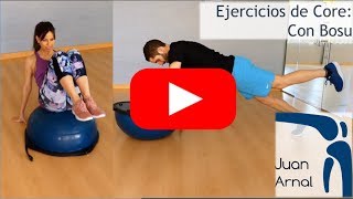 Ejercicios para la Espalda y Cuello con Bosu [upl. by Kelby]