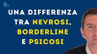 Una differenza strutturale tra nevrosi sciame borderline e psicosi [upl. by Atnuahc]