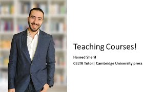 Teaching courses CELTADELTA CertPT [upl. by Fanechka]