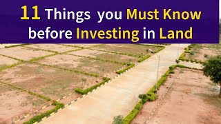 11 Things You Must Know Before Buying a Plot [upl. by Kelton]