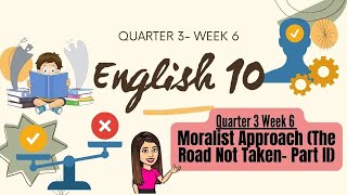 Q3 Moralist Approach in Literary Criticism EnglishTagalog Discussion [upl. by Adnerb803]