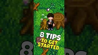 8 Starting Tips for Stardew Valley 16 in 60 Seconds [upl. by Lange]