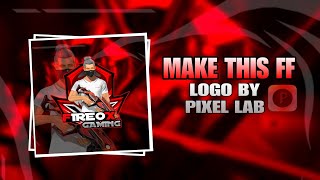 Make A Professional Youtube logoviralvideofreefireyoutubelogoediting [upl. by Burl]