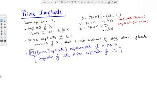 Lecture 13A Prime Implicants and Implicates [upl. by Feeley]