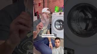 Easy DIY Washer Filter Cleaning diyhomemaintenance homemaintenance [upl. by Meedan]