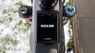 Bosch Kiox 300 Review amp Settings [upl. by Nahtannhoj]