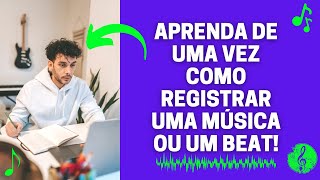 Como REGISTRAR um BEAT ou uma MÚSICA Como gerar o Código ISRC Como se Associar na ABRAMUS OneRPM [upl. by Annohsat]