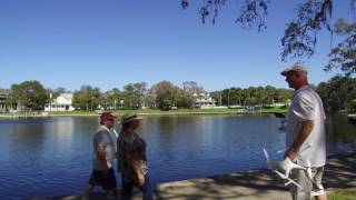 4k Tarpon Springs the drone flight Florida USA [upl. by Mairym]