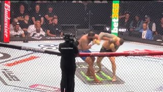 Crowd View Tom Aspinall Knocks Out Curtis Blaydes in 60 Seconds at UFC 304 [upl. by Sheya]