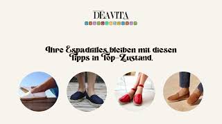 Wie man Espadrilles richtig reinigt Die besten Tipps und Tricks ⭐️ [upl. by Jon]