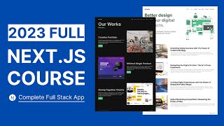 Nextjs Full Tutorial for Beginners  Nextjs 13 Full Stack App Using App Router [upl. by Esenej]