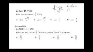 Trygonometria sinus cosinus tangens jedynka własności wszystko co musisz umieć w 31 minut [upl. by Tager]
