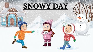 Snowy Day Poem l Winkie Binkie [upl. by Ayoted]