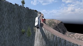 Most dangerous road in the world eps50  Euro Truck Simulator 2 HD2K [upl. by Naicad]