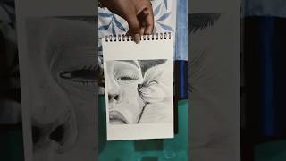 Realist art cat with charcoal pencil art portraits creativeportraits artist [upl. by Uzia]