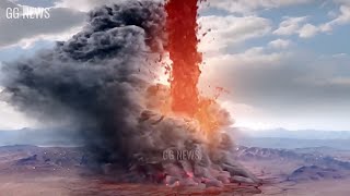 Horrible Today Yellowstone massive hydrothermal explosion is underway amp threat millions of people [upl. by Onirefez988]