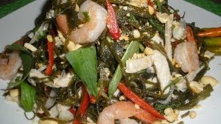 How to make Seaweed Salad Neorm Sriy [upl. by Arand]