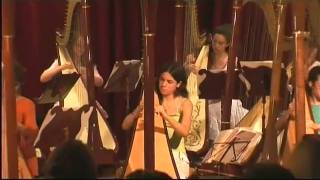 Dyades Bernard Andrès Harp Ensemble [upl. by Annahaj]