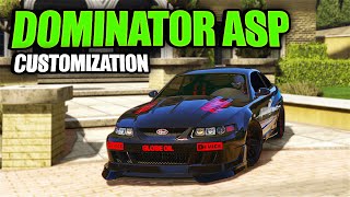 Vapid Dominator ASP Customization amp Review  GTA Online [upl. by Asilahs]