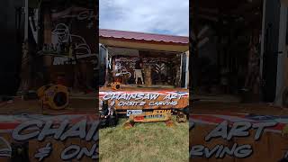 Masterful Chainsaw Carving Stunning Art in Action  Pt1 [upl. by Bidget]