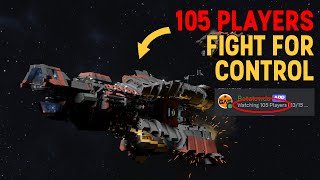 105 Players Battle it Out  Draconis Expanse  Space Engineers [upl. by Pallaten]