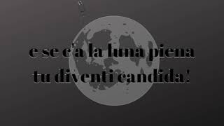 Tintarella di Luna by Mina  Lyric Video [upl. by Shaw]